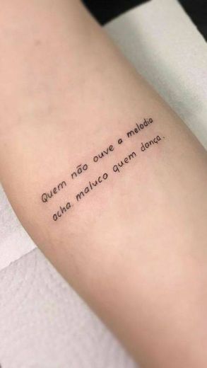 Tatuagem frases 