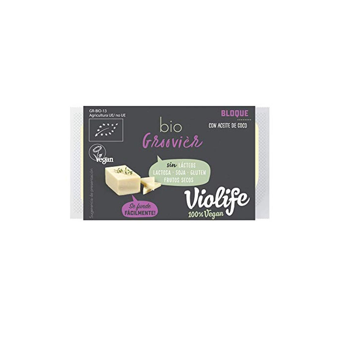 Product Violife Bloque Vegano Sabor Gruyere 200G Bio Violife 1 Unidad 200 g