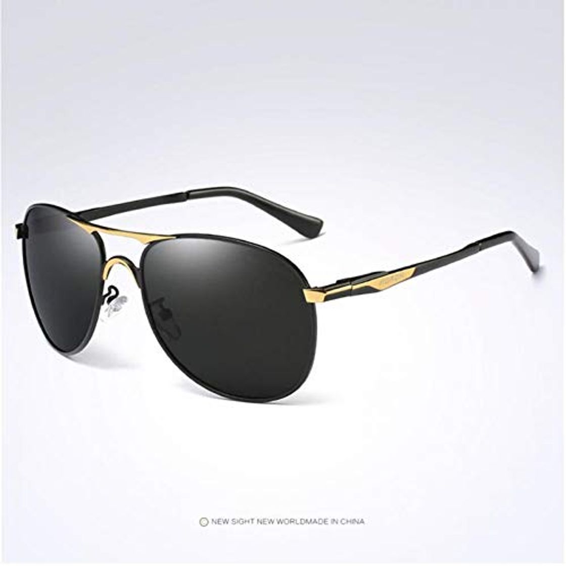 Social HGFT Men Alloy Polarized Sunglasses Women Brand Original Glasses Luxury Mirror Fashion Coating Eyewear Uv400 Goggle Ocolos