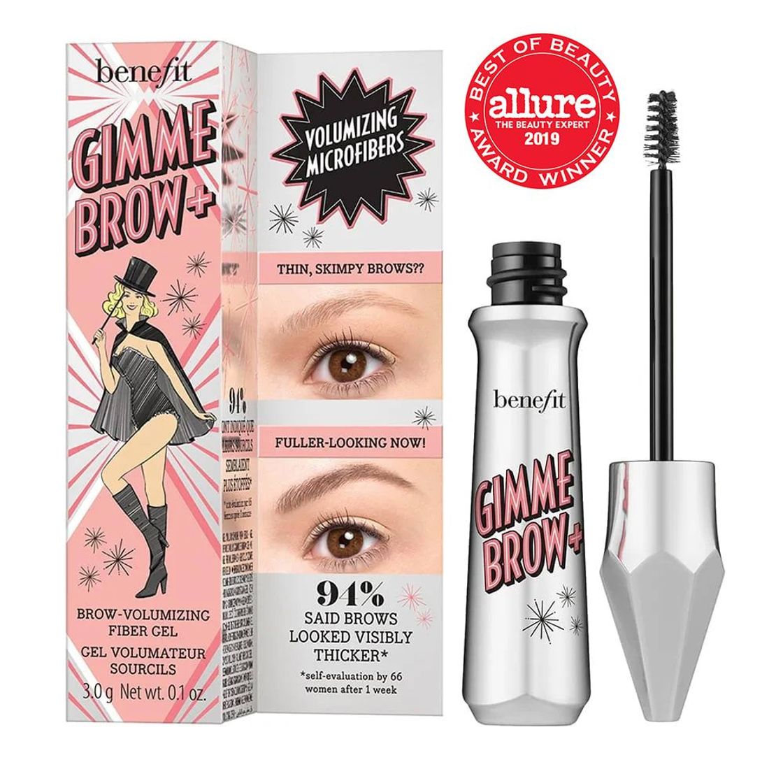 Moda Gel de Sobrancelhas Gimme Brow 3 Benefit Cosmetics 