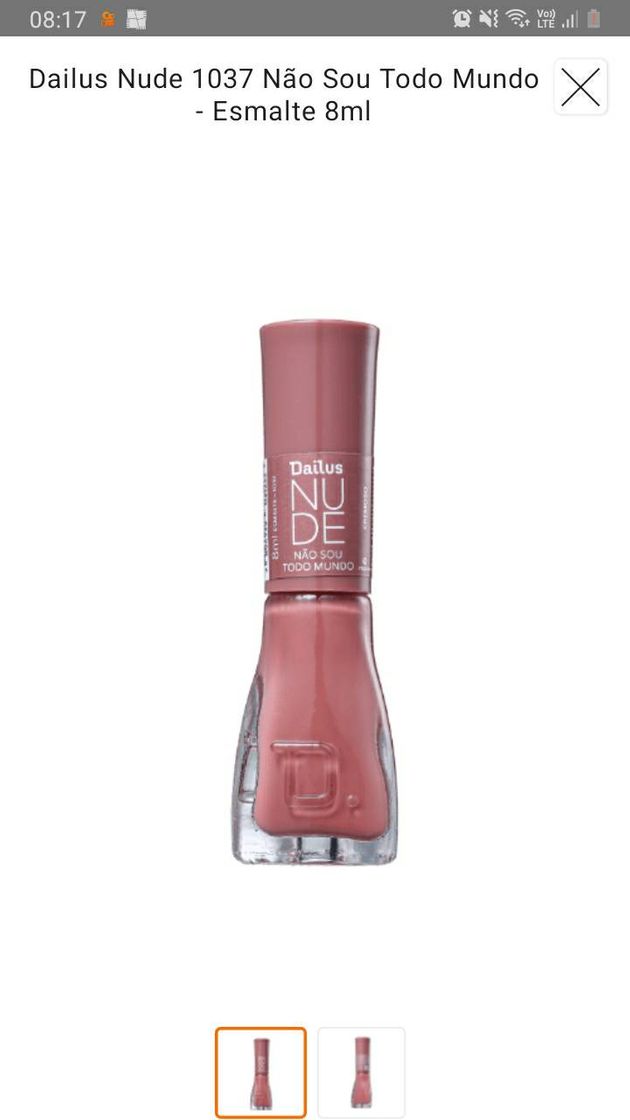 Moda Esmalte nude 