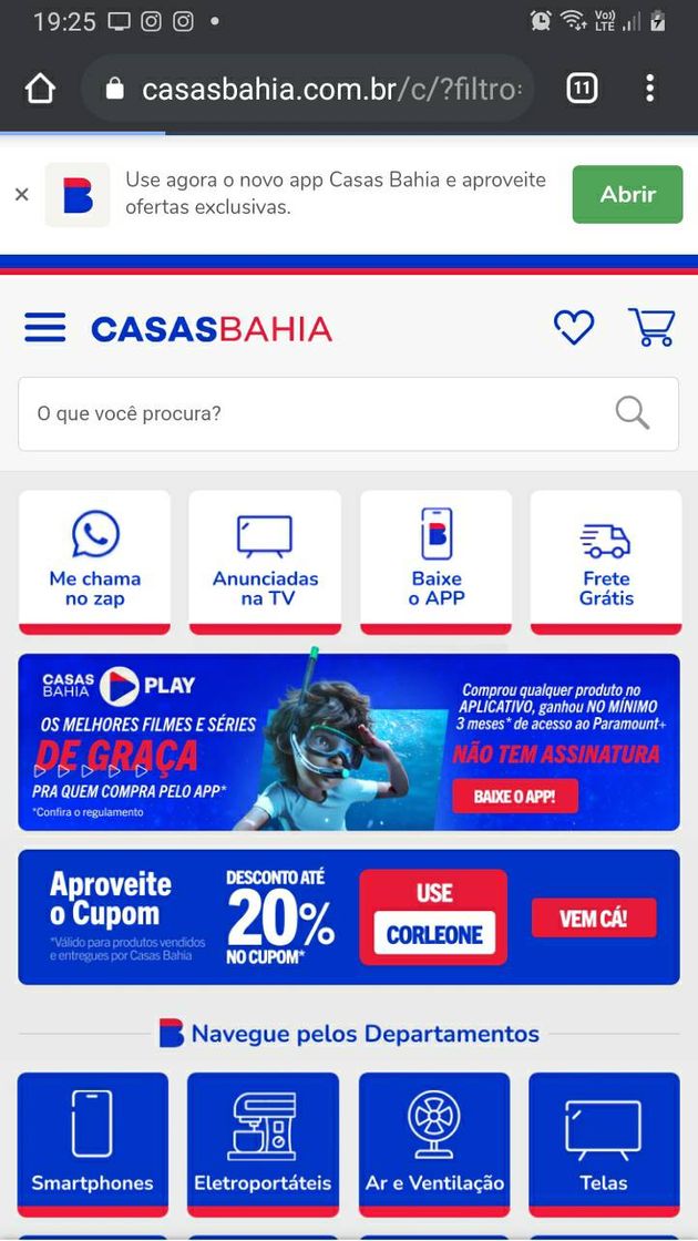 Fashion Casas Bahia: Produtos para sua casa, de tecnologia, móveis ...