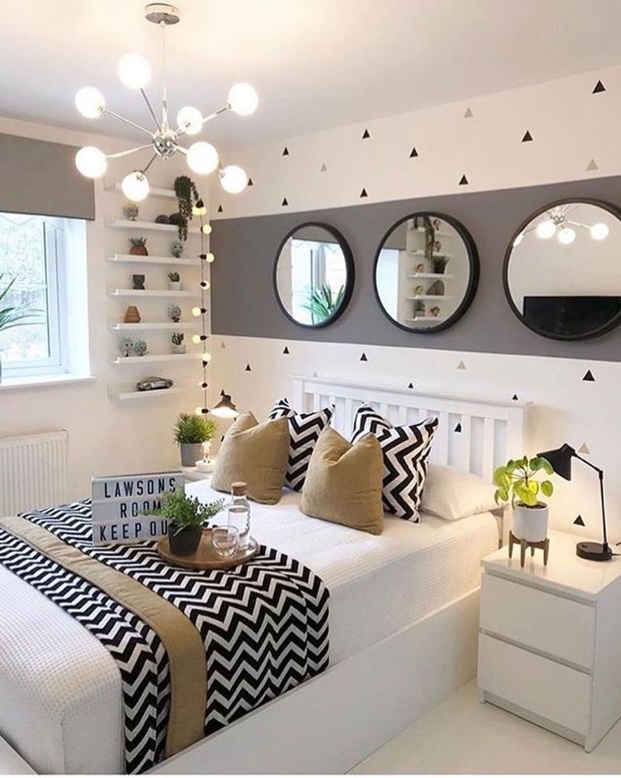 Ideia de decoração de quarto 