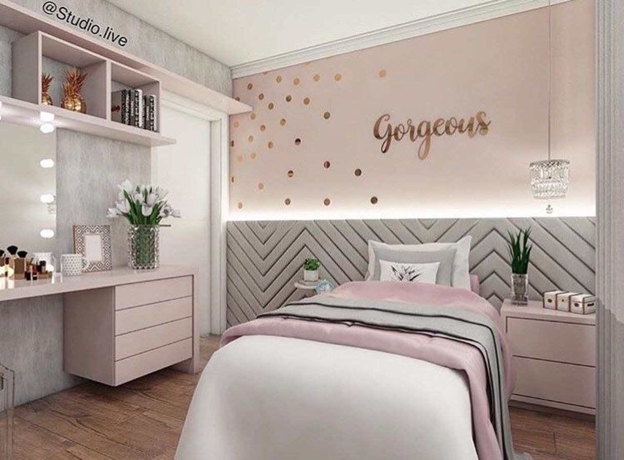 Ideia de decoração de quarto 