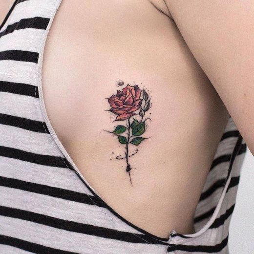 Tatuagem rosa