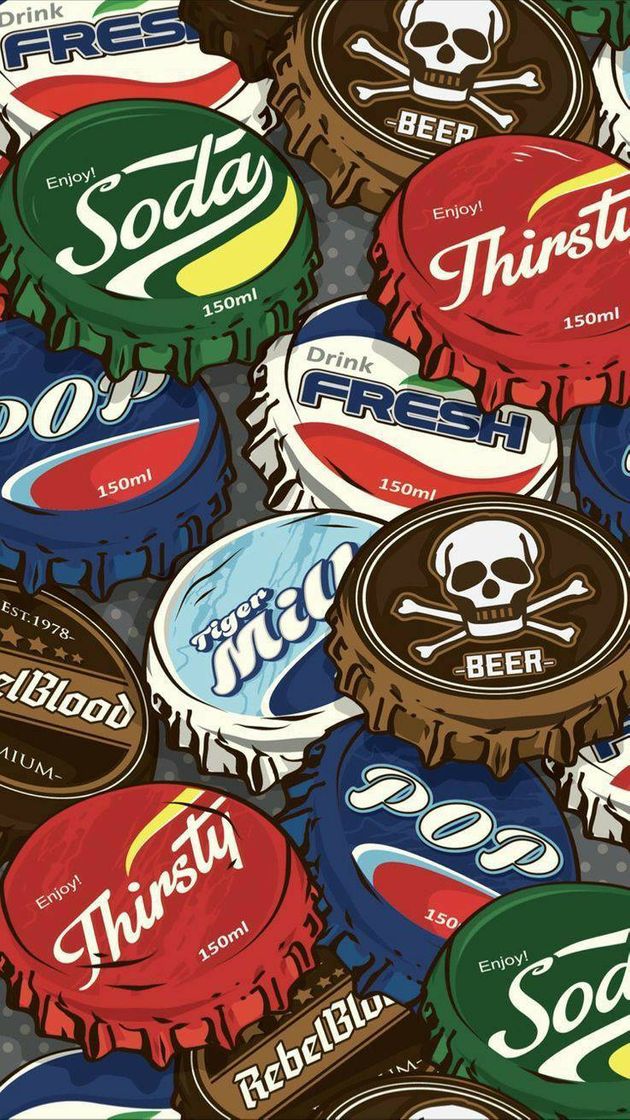 Moda bottle caps