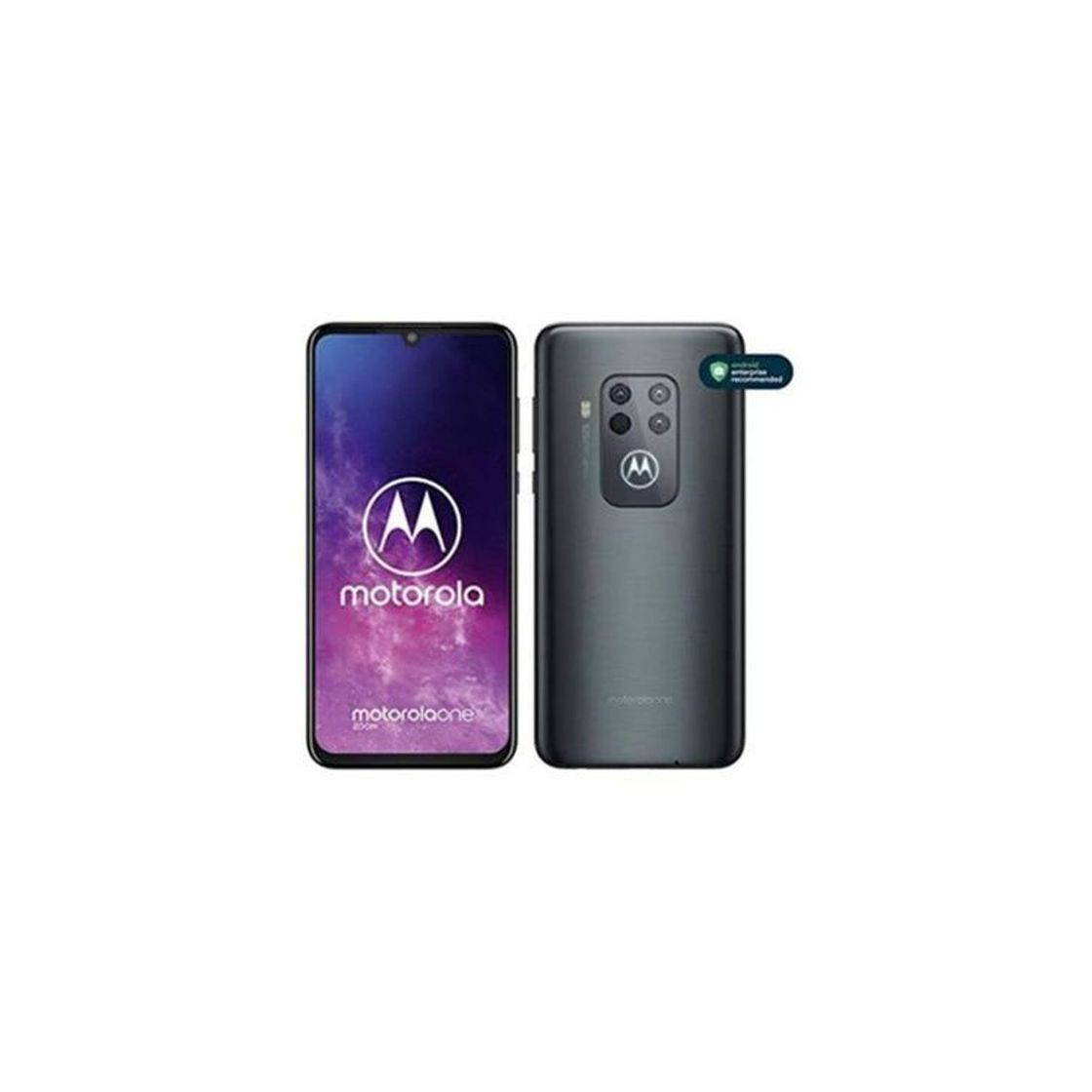 Social Motorola One Zoom con Alexa Hands-Free (Pantalla 6,4" FHD+, Sistema de 4
