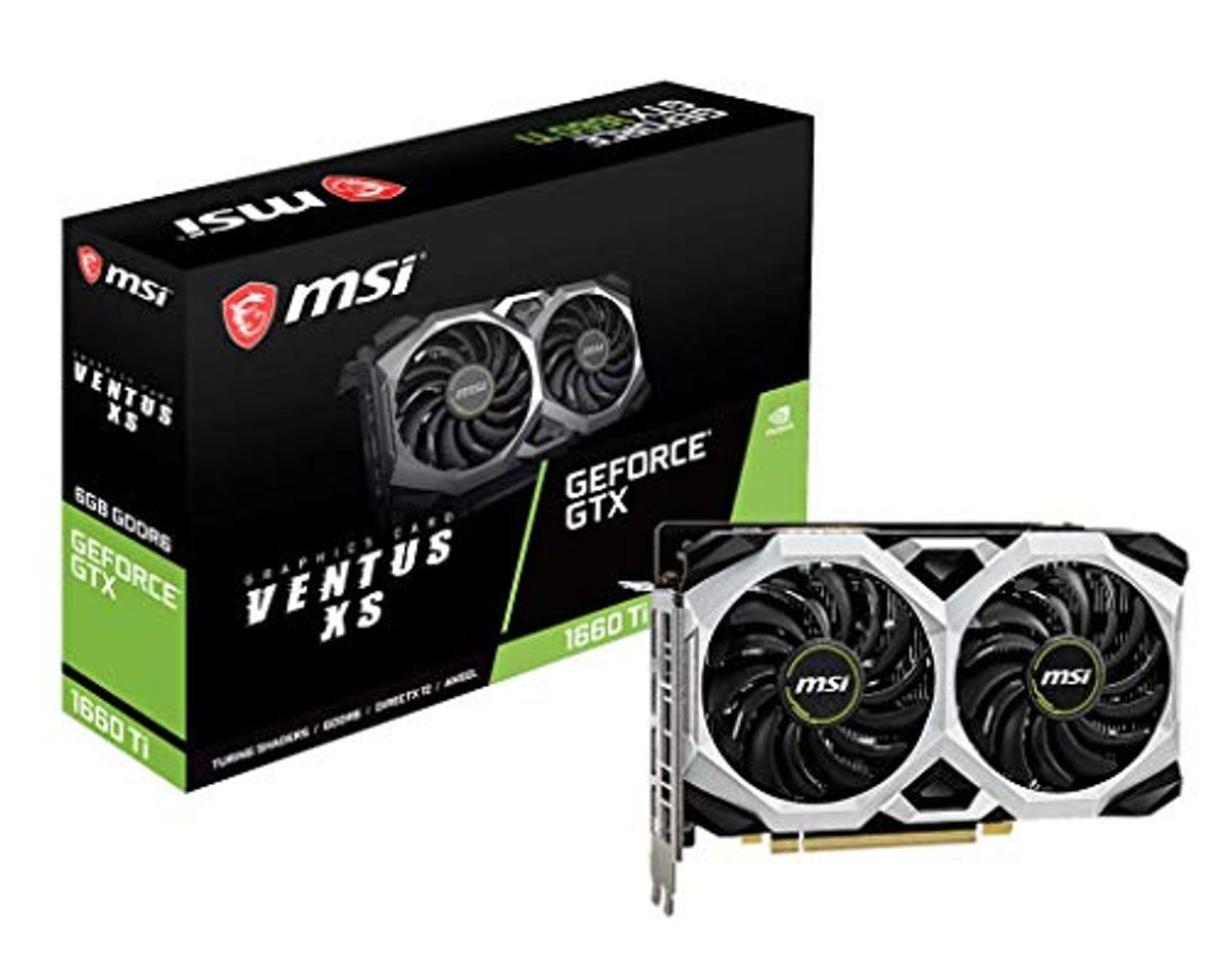 Electronics MSI GeForce GTX 1660 Ti Ventus XS OC 6GB GDDR6