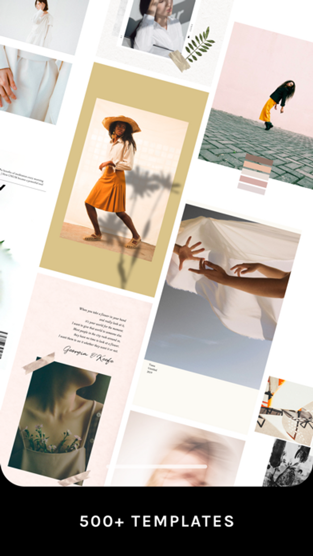 App UNUM — Design Layout & Collage
