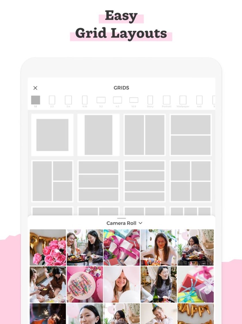 App PicCollage Video & Grid Editor