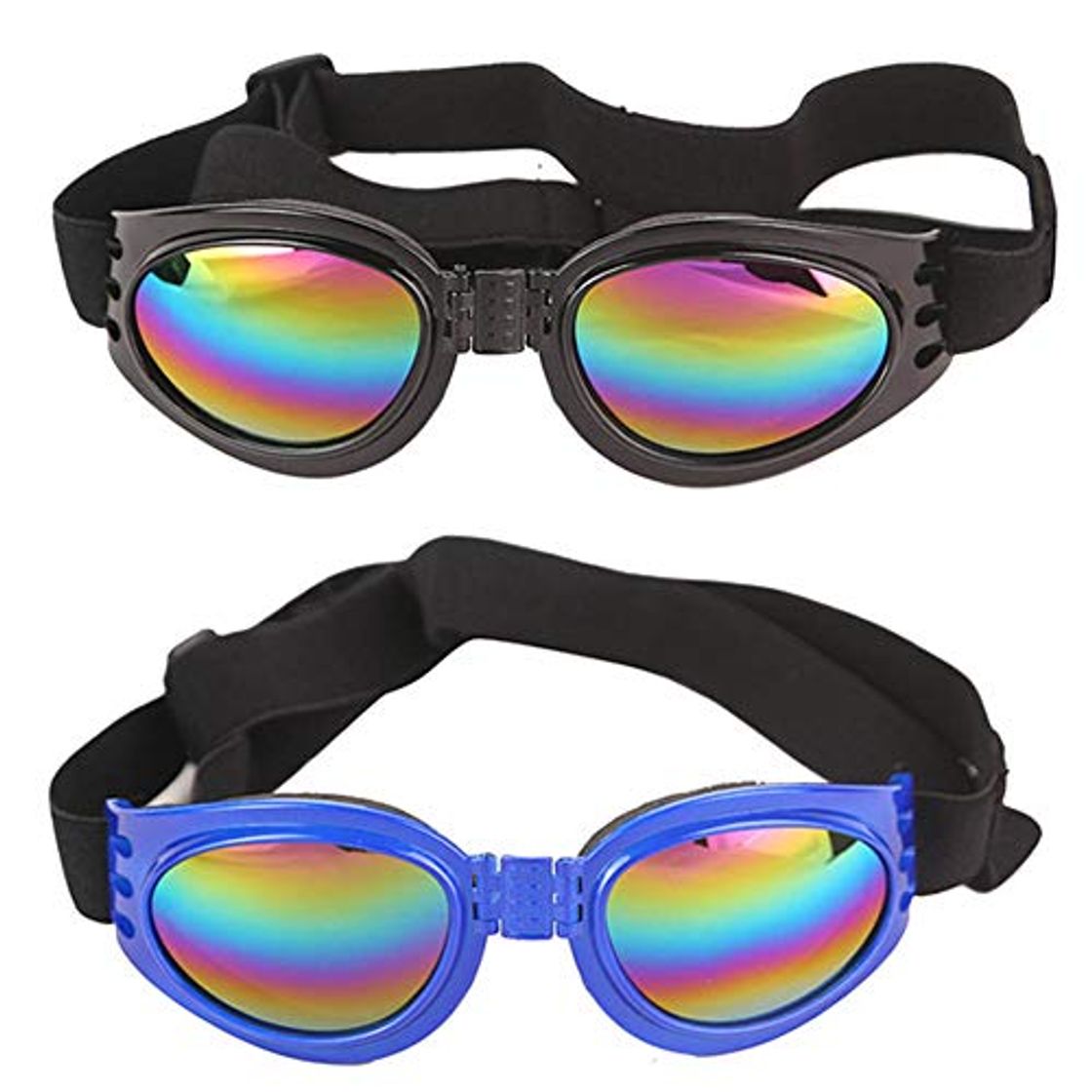 WENTS Gafas de Sol para Perros - Gafas 2PCS Ojos para Mascotas