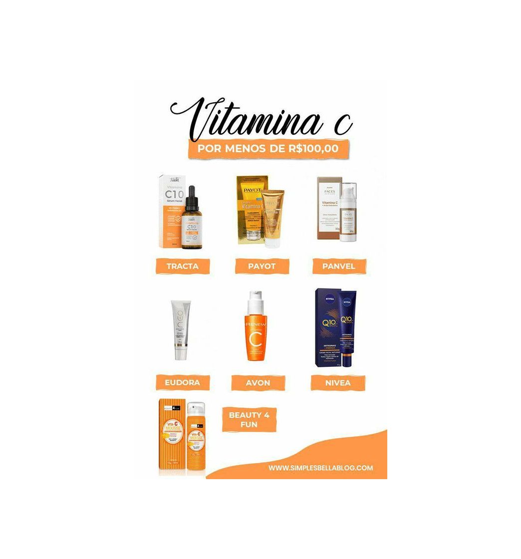 Product Produtos vitamina C