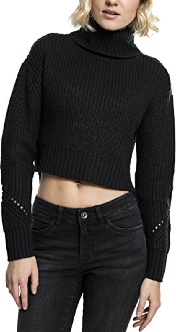 Social Urban Classics Ladies Hilo Turtleneck Sweater Camiseta Cuello Alto