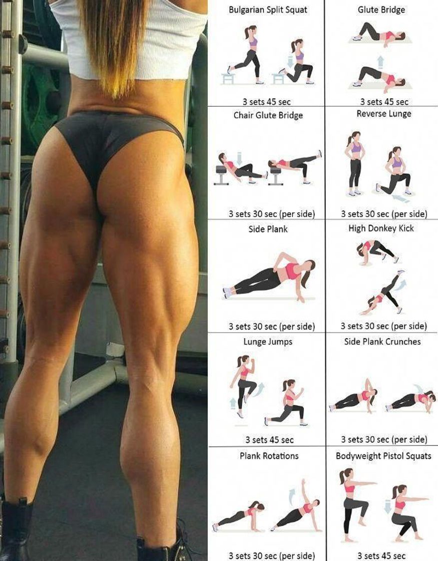 Social Mejores ejercicios para gluteos sexy 🍑🍎