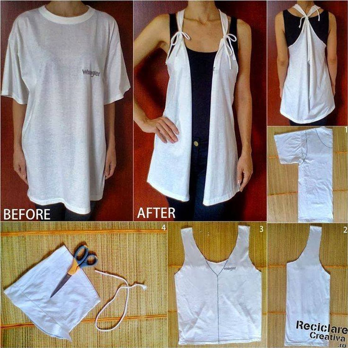 Moda Camiseta reciclada 