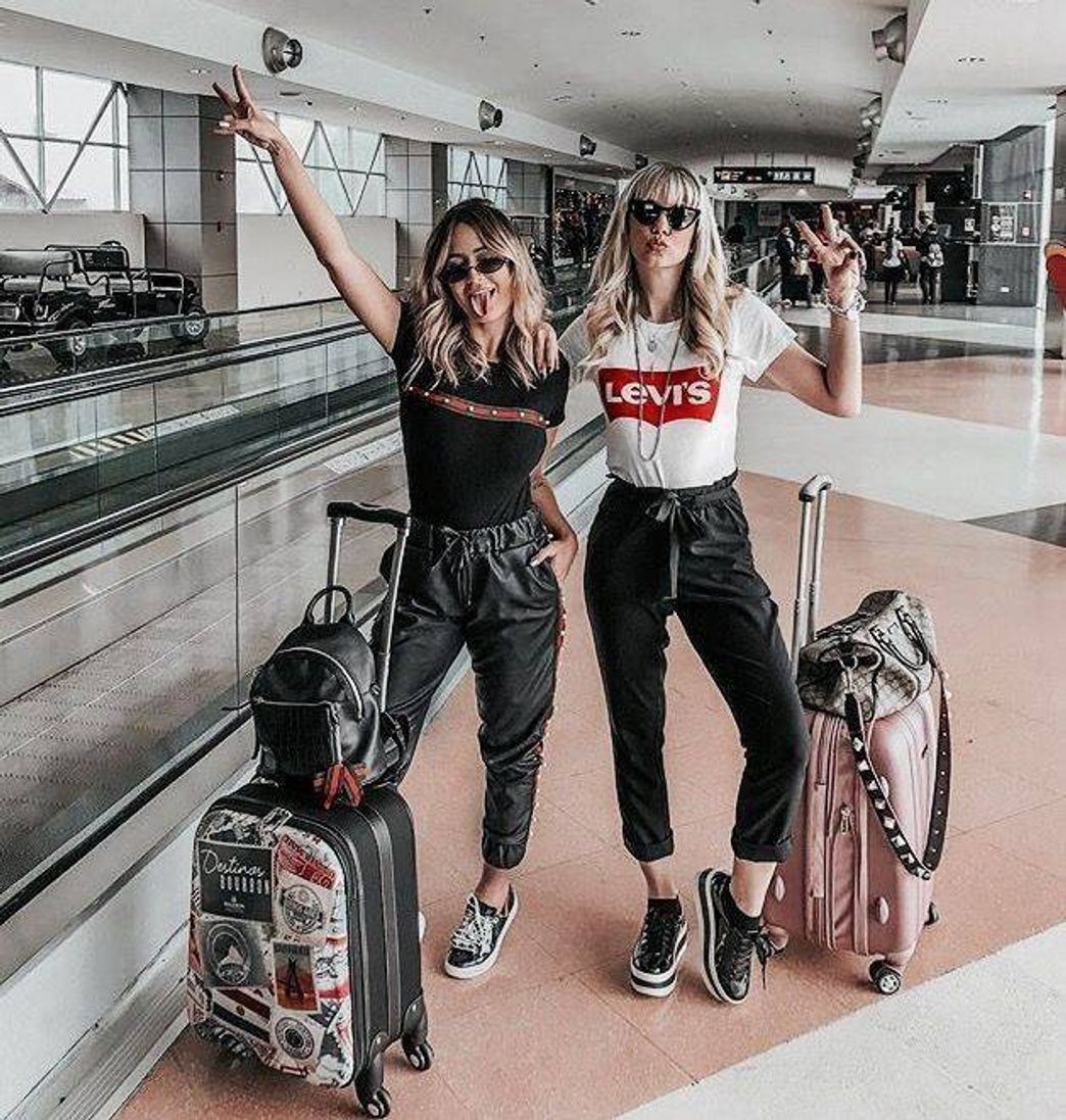 Fashion Viajar com amiga louca 😜