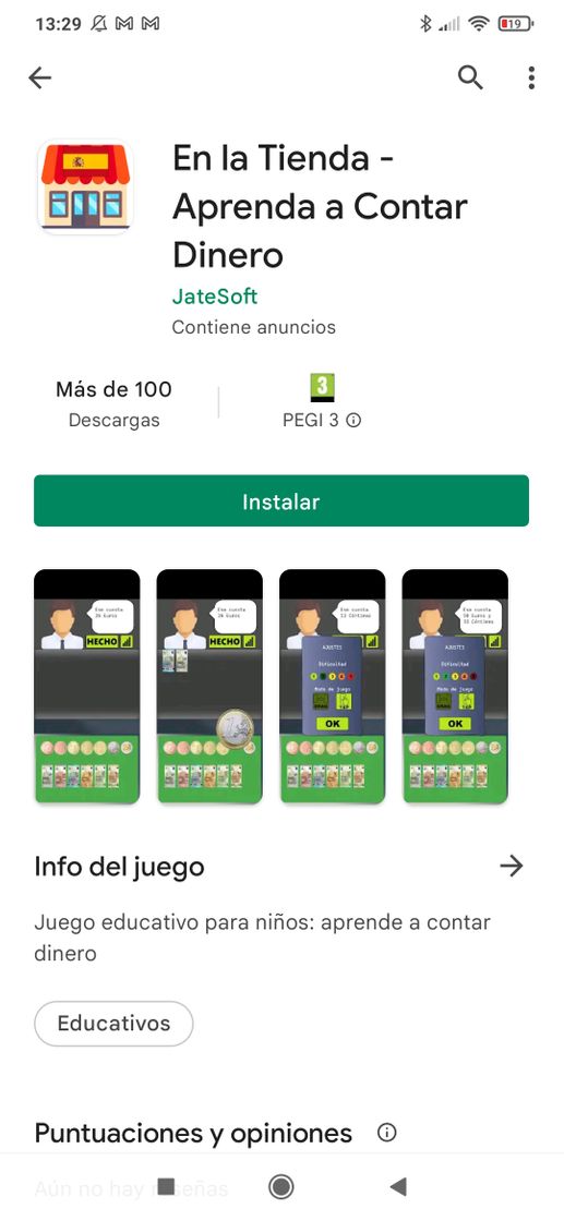 App En la tienda