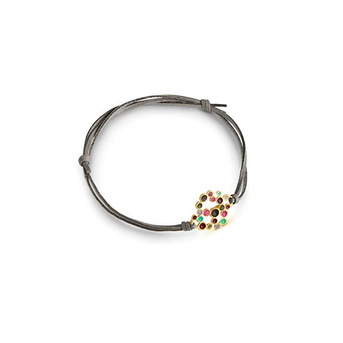 Moda JOIDART – Pulsera Dorada Candy Colours