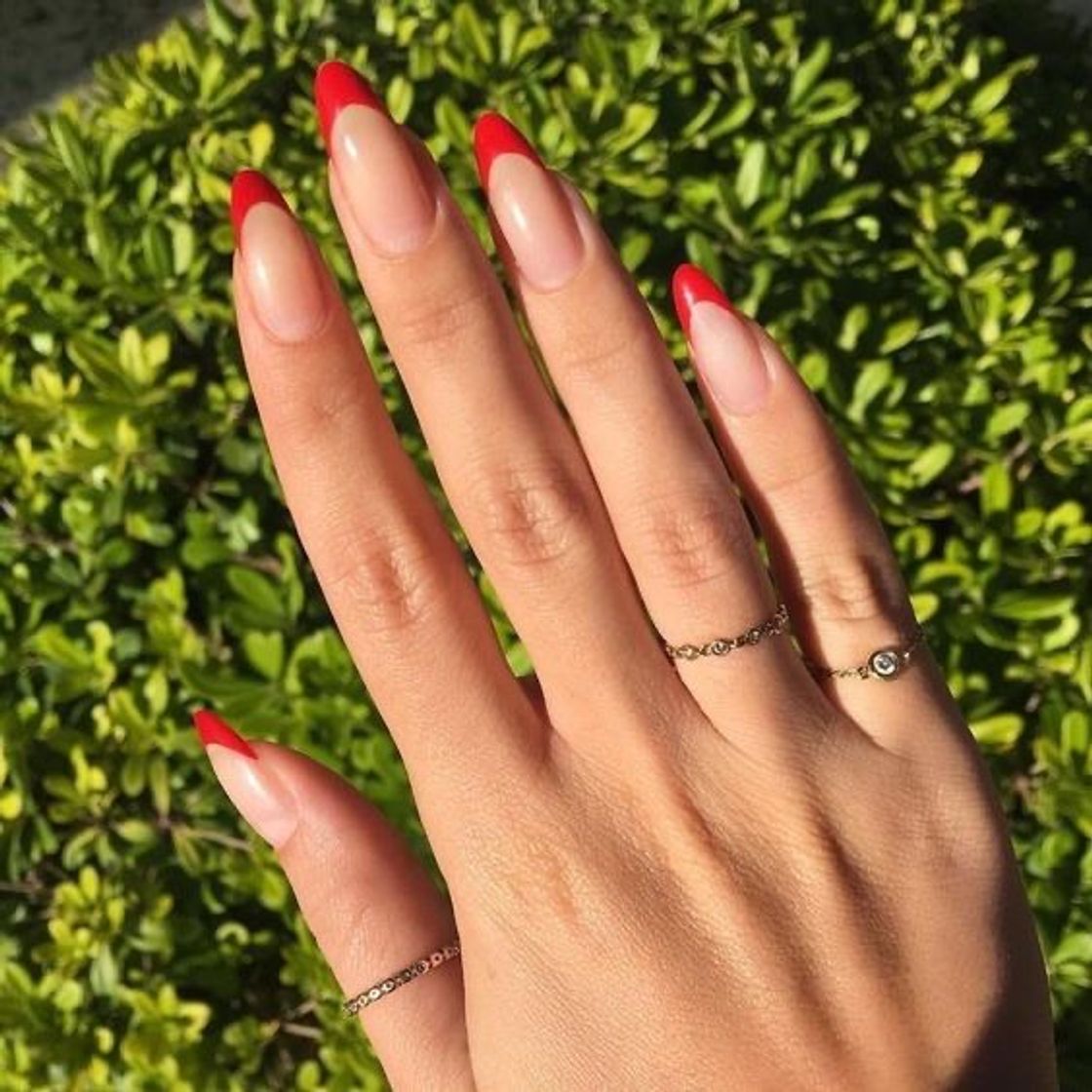 Fashion Red nail