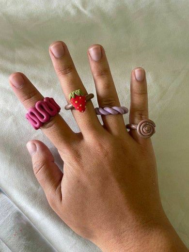 Clay rings 🧝🌈 