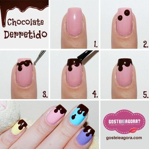 Chocolate derretido!💅🏻