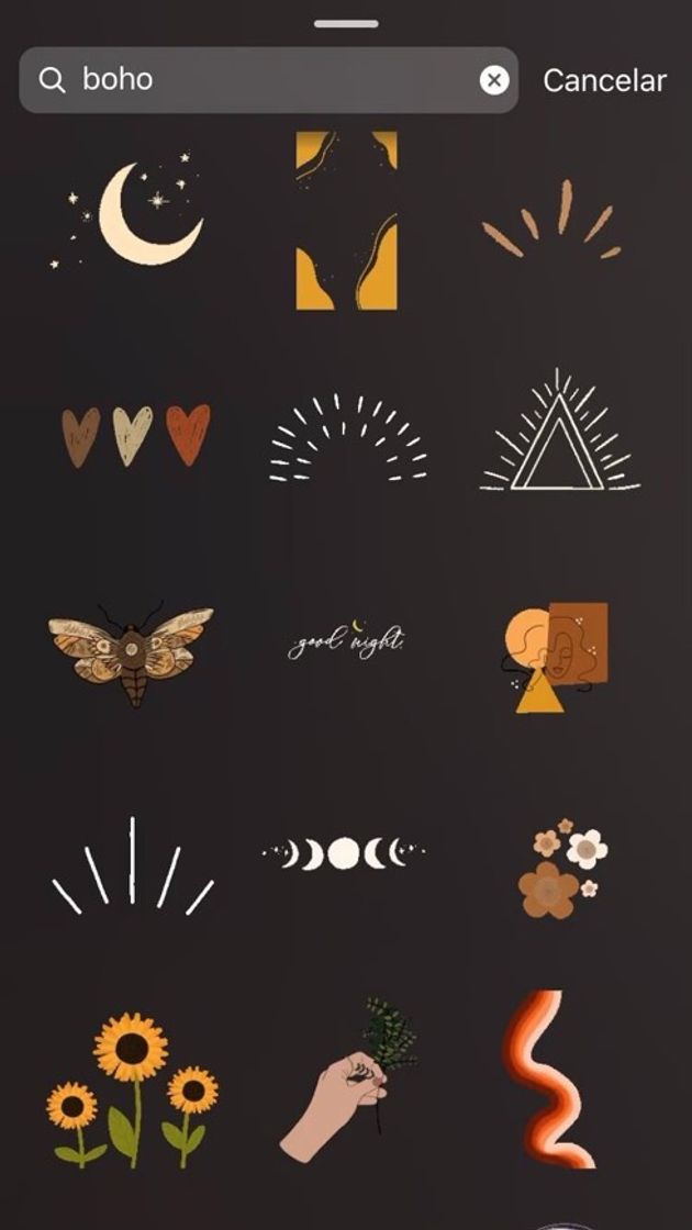 Social Gifs boho☁️