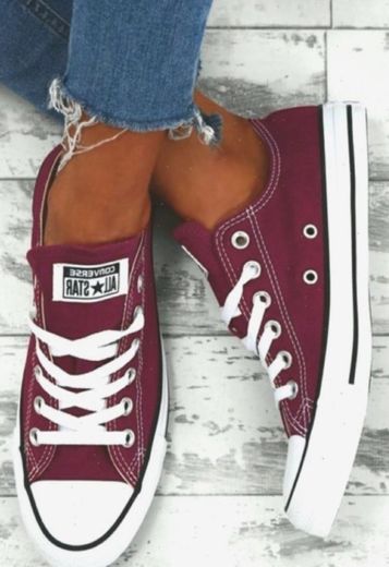 Converse bordeaux 