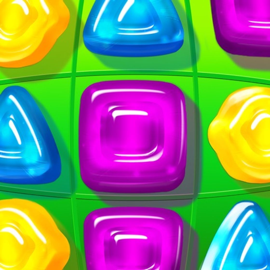 App Gummy Drop! Match 3 Puzzles