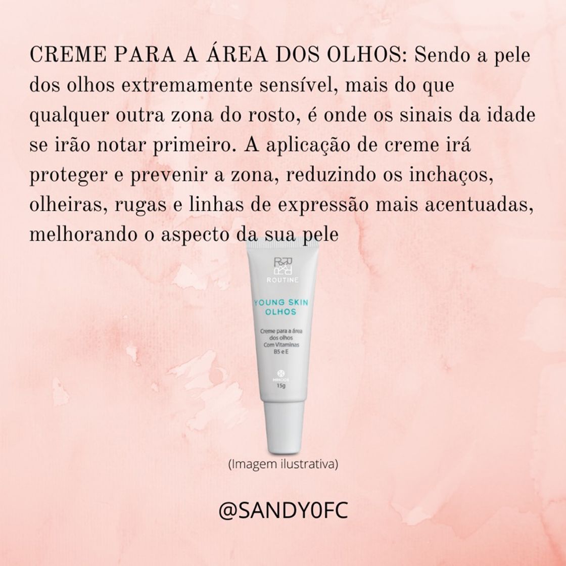 Moda Creme para a área dos olhos 