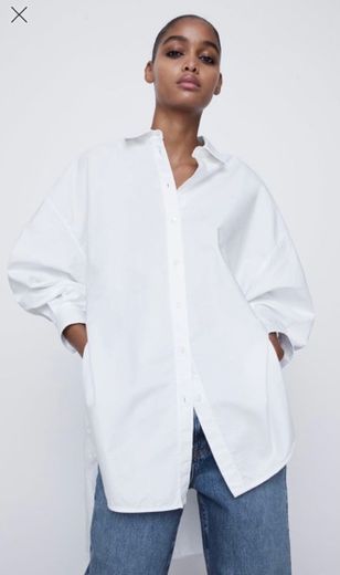 Camisa blanca oversize 