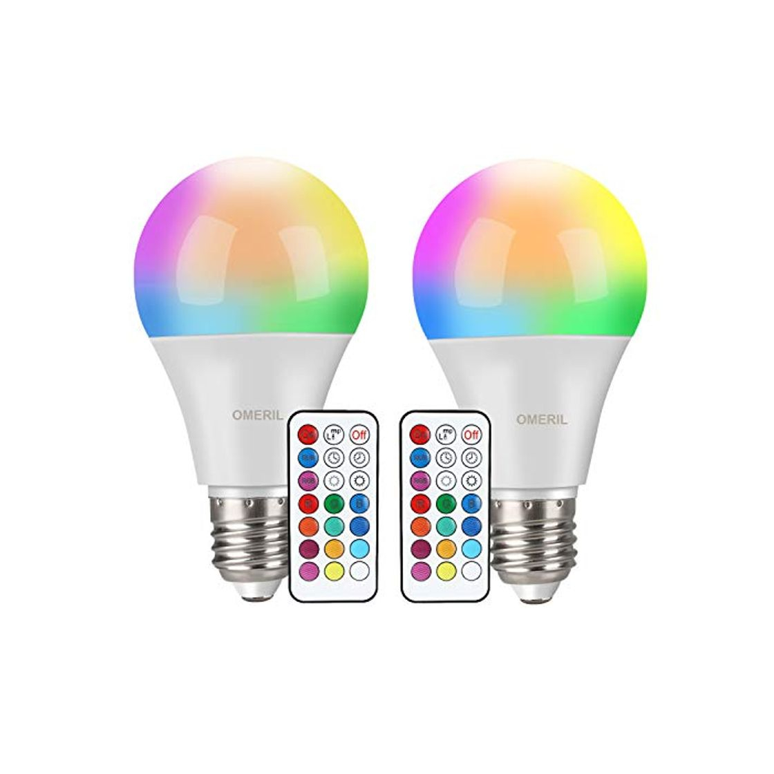 Social Bombilla LED Colores