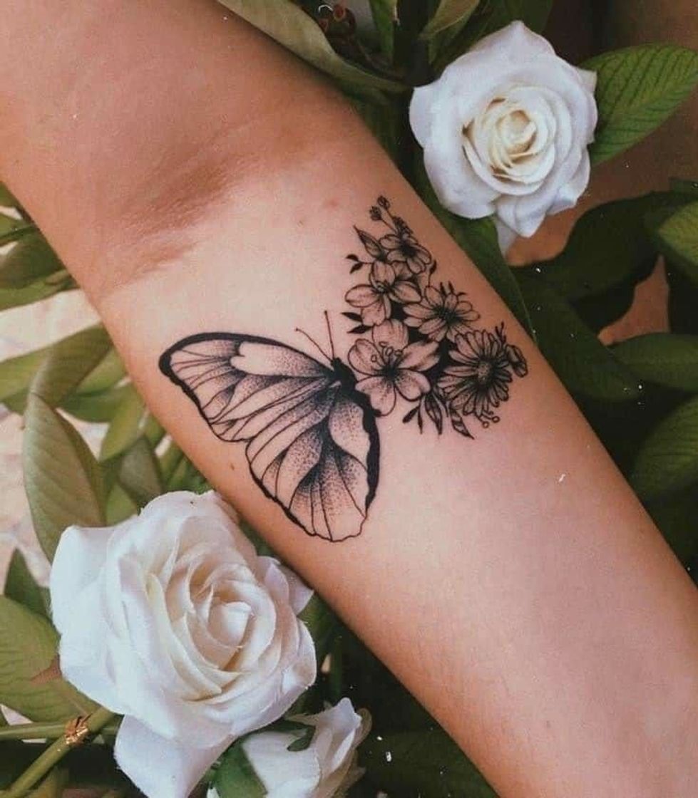 Moda Tatuagem de borboleta 