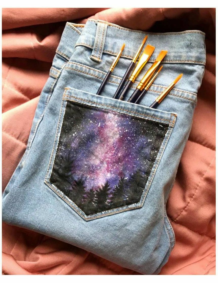 Moda Denim Pocket Painting