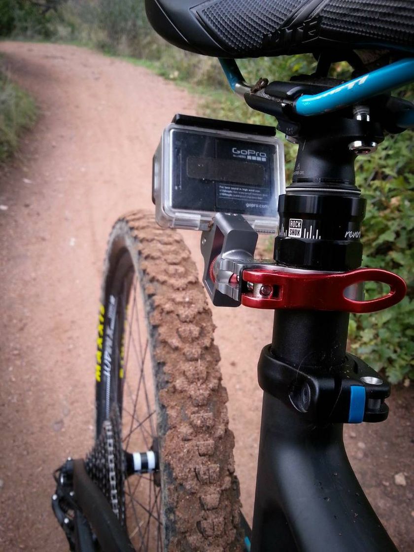 Products Go Pro Bike Seat Rail Mount 