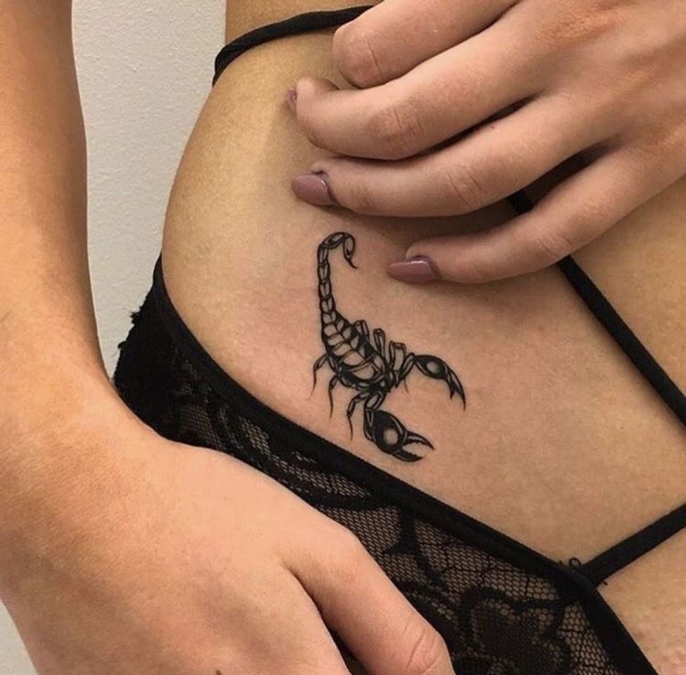 Fashion Tattoo escorpião 🦂 