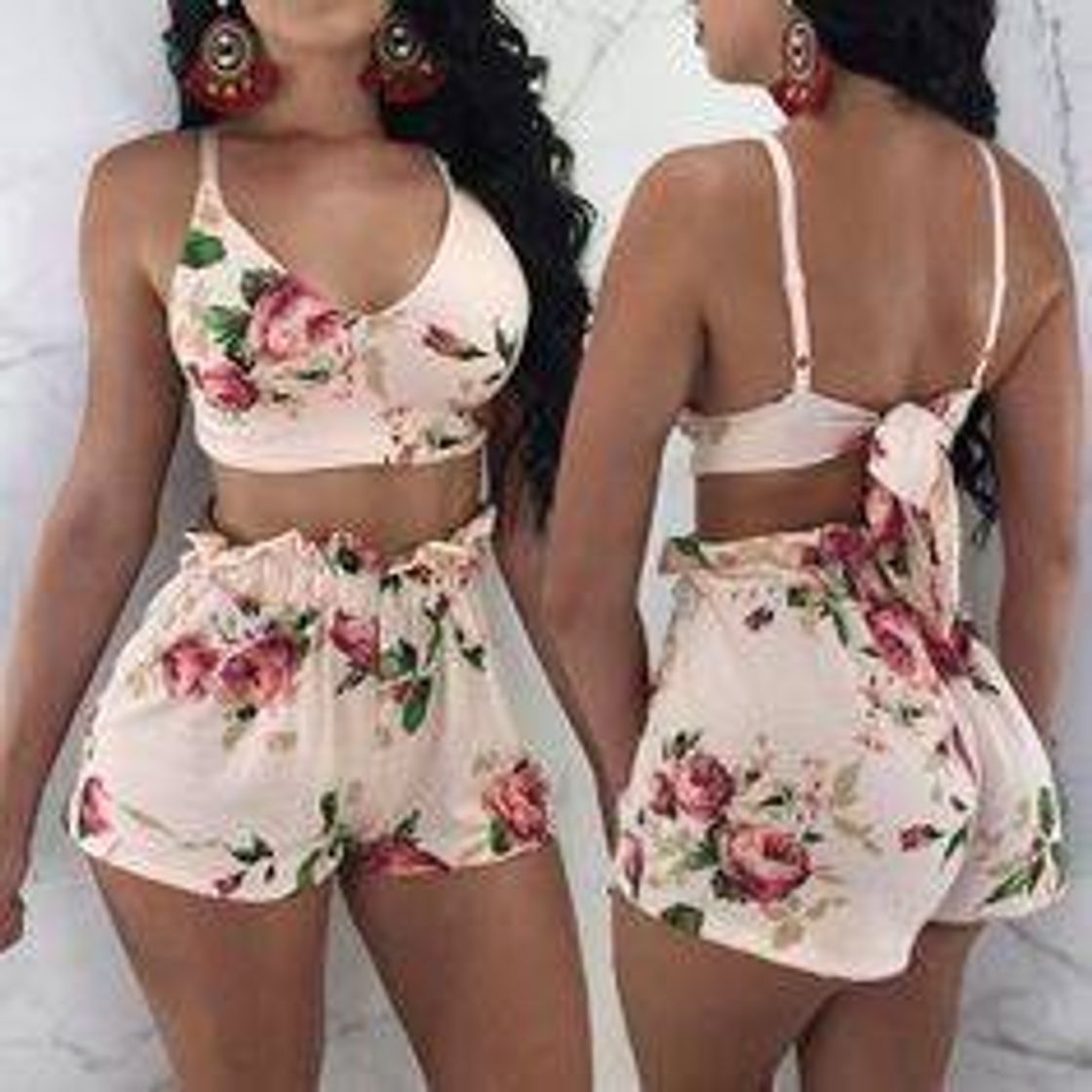 Fashion Top e short 