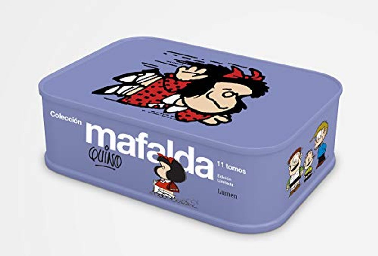 Libro Colección Mafalda: 11 tomos en una lata