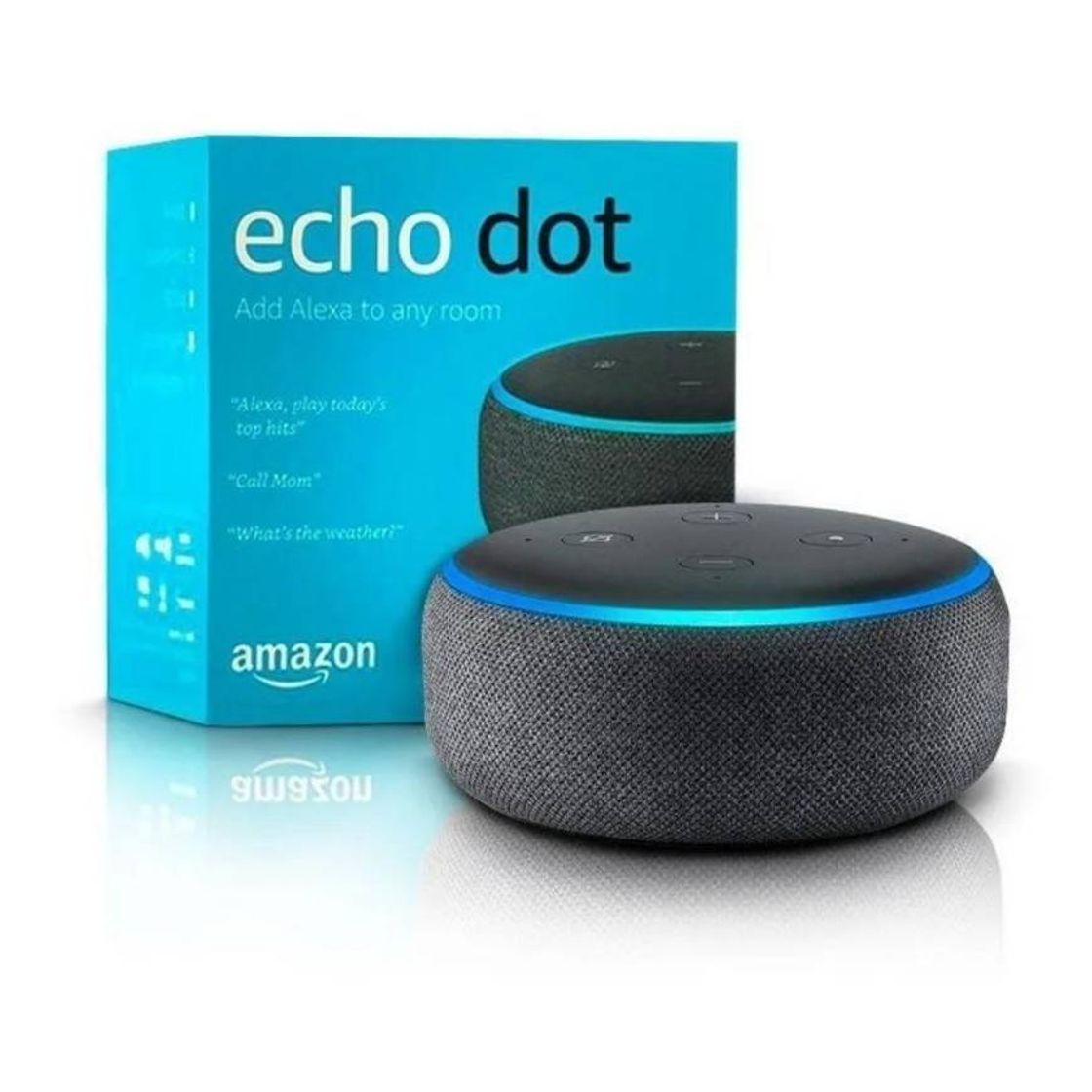 Fashion Echo Dot (3ª Geração): Smart Speaker com Alexa - Cor Preta

