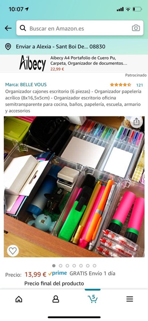 Products Organizador cajones