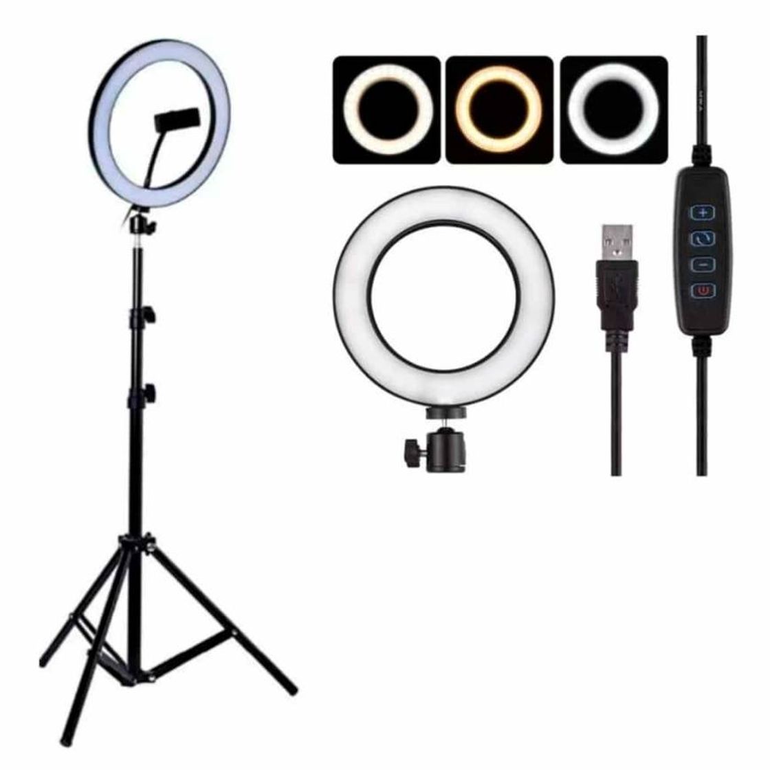 Social Aro de luz led con Tripode 🤩