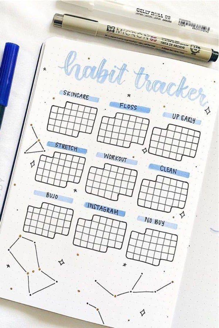 Fashion Bullet journal ideas