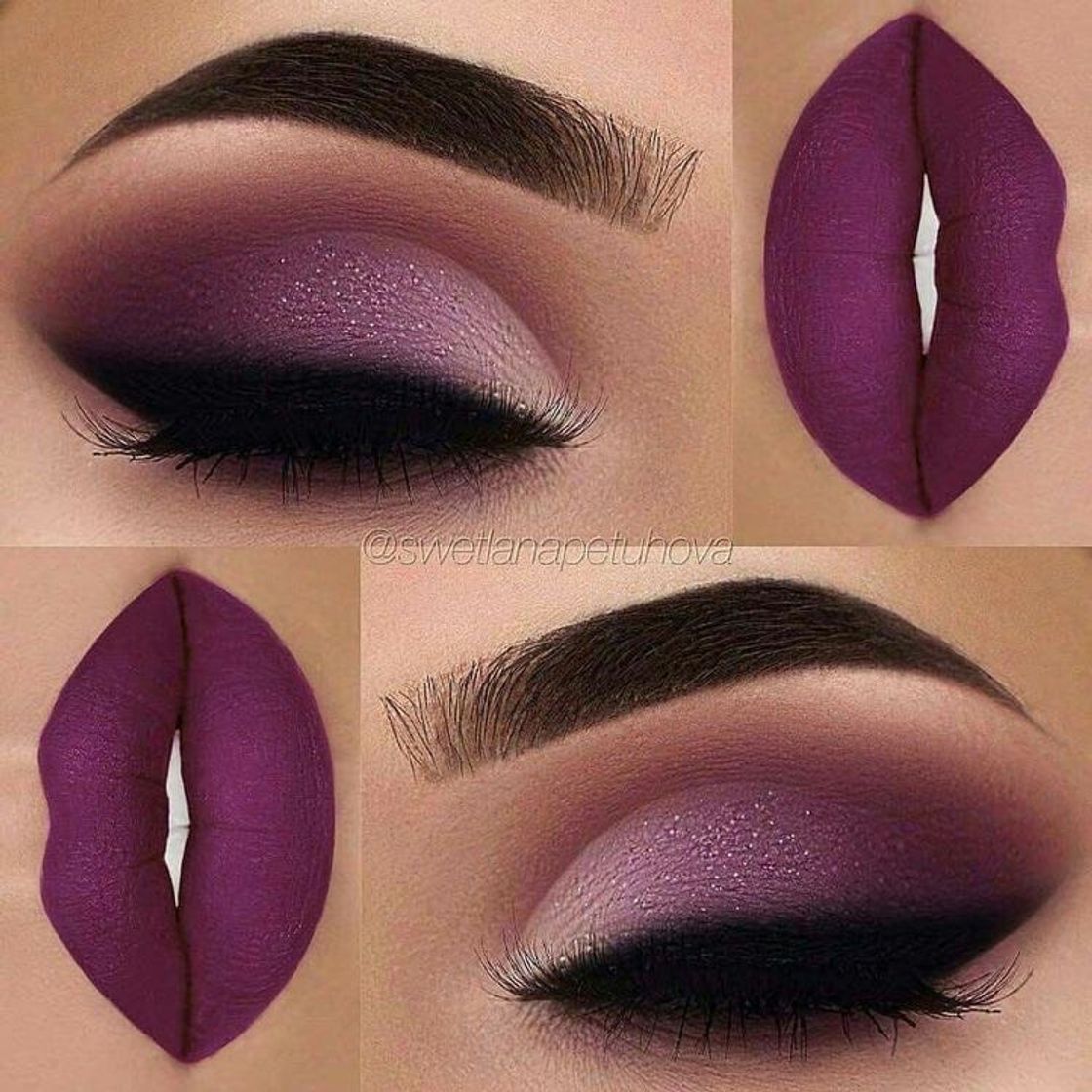 Fashion Make roxo