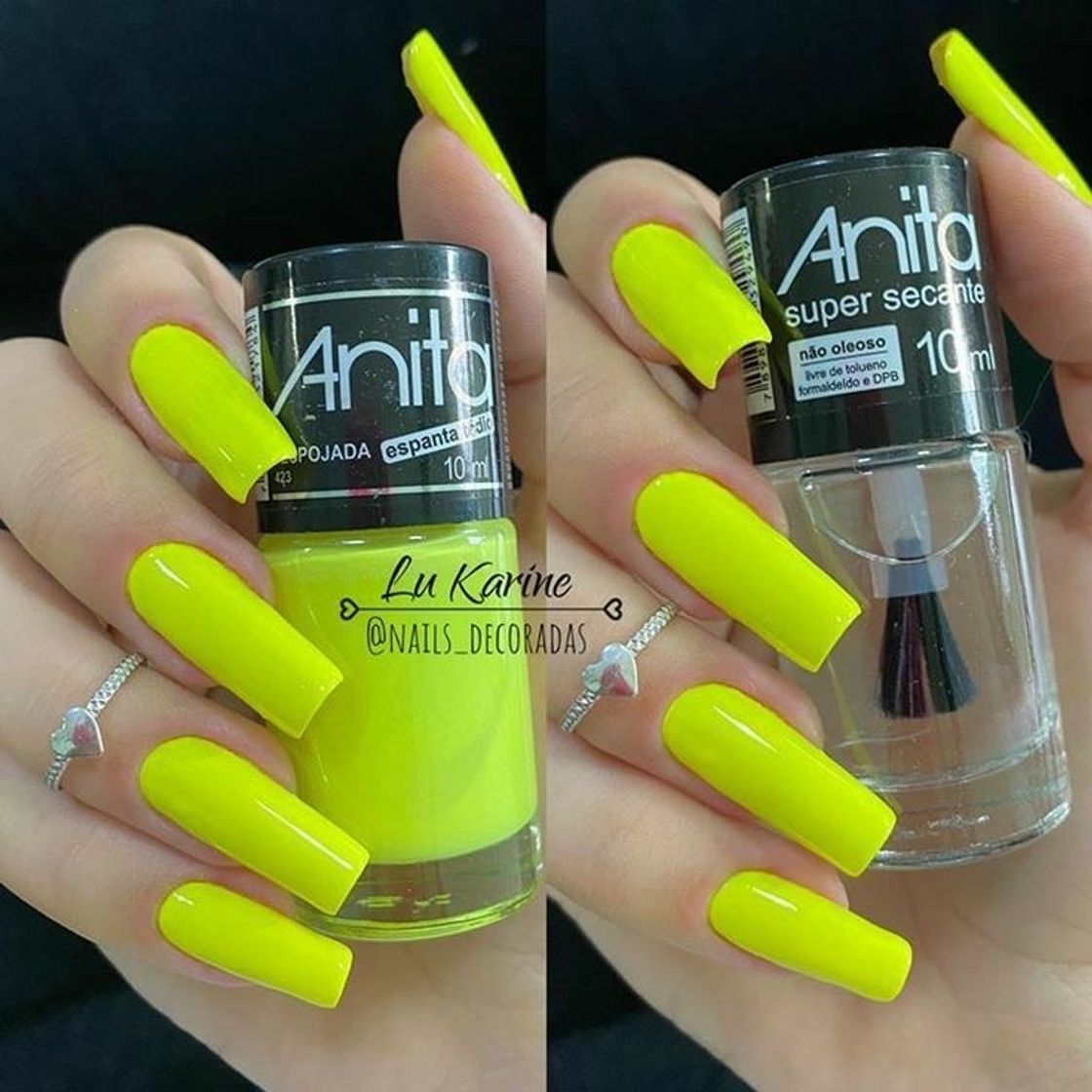 Moda Unhas neon Anitta