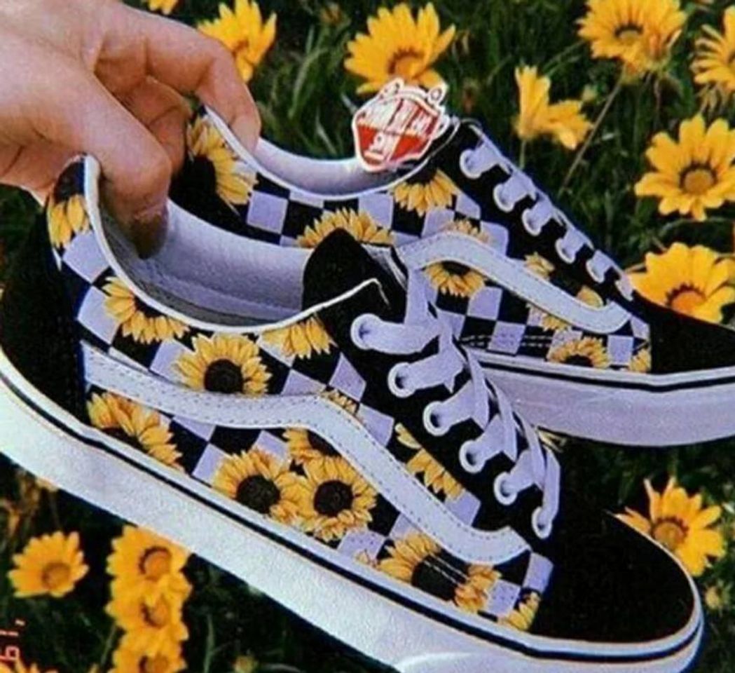 Fashion Tênis Vans Girassol 