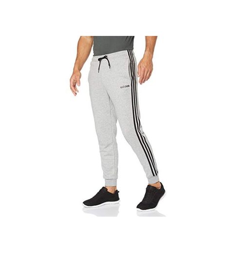 adidas E 3S T PNT FT Pantalones de Deporte, Hombre, Medium Grey