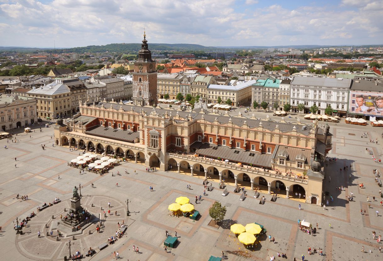 Lugar Plaza del Mercado de Cracovia