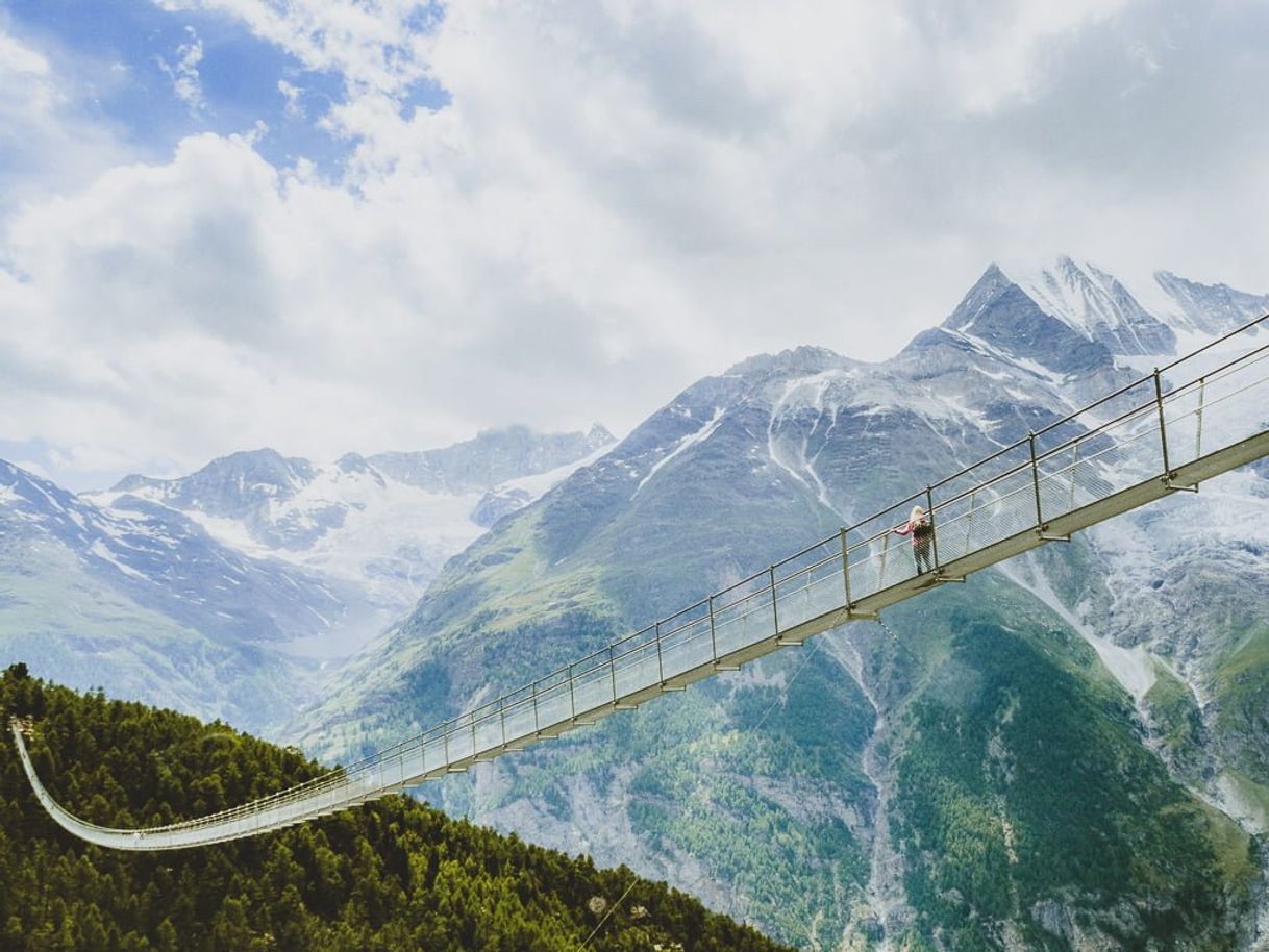 Lugar Charles Kuonen Suspension Bridge