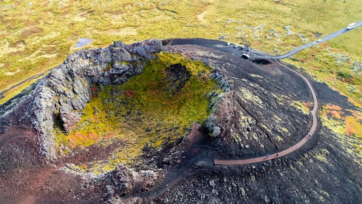 Lugar Saxhóll Crater