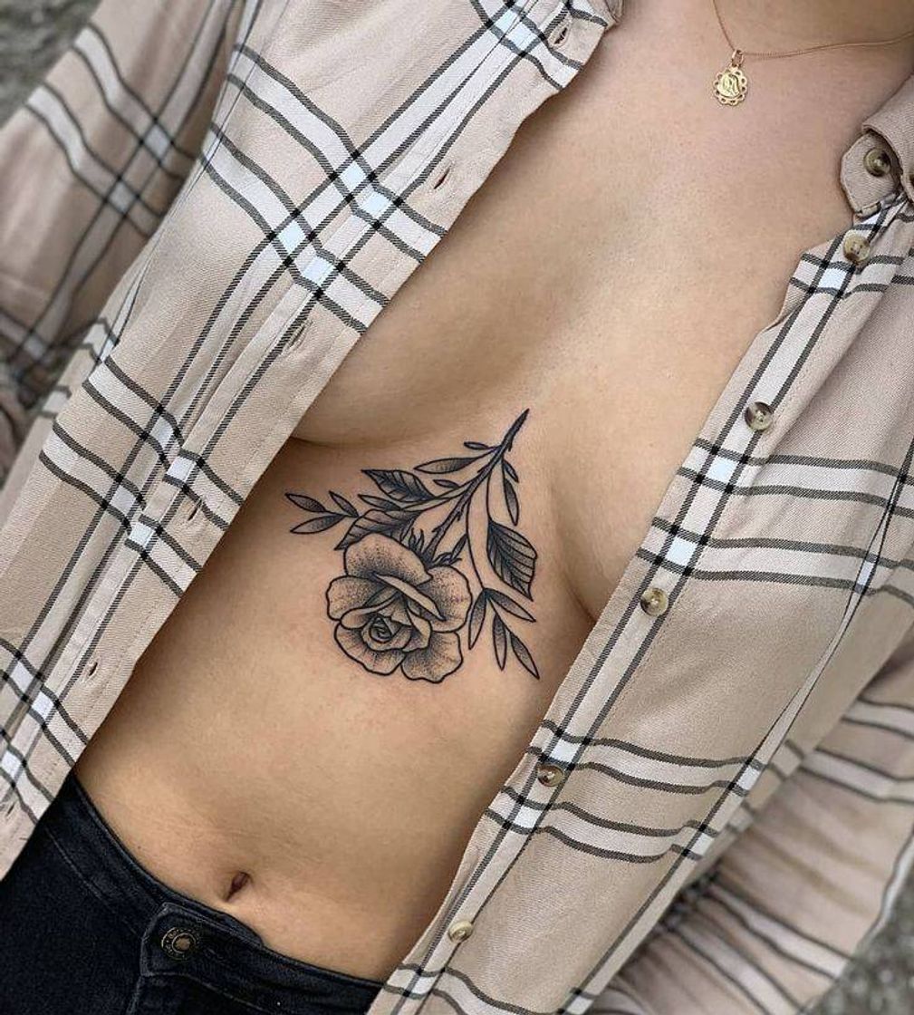 Fashion Tatuagem de Rosa 🌹