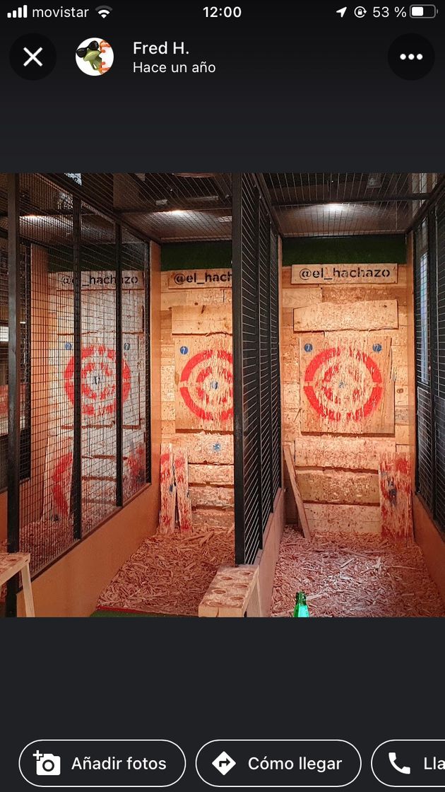 Place El Hachazo - Tiro de Hacha & Axe Throwing